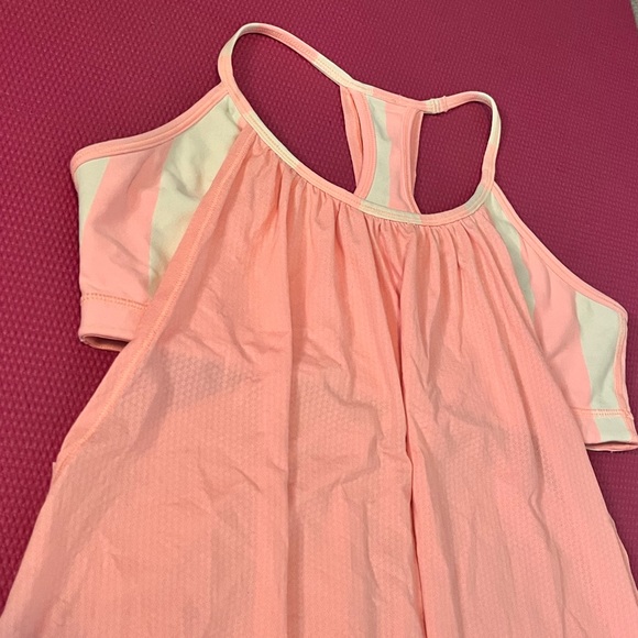 Women's Pink Racerback Tank Top - Picture 4 of 13